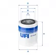 UFI 23.185.01 - Filtre à huile