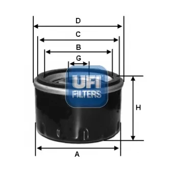 UFI 23.224.00 - Filtre à huile