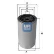 UFI 23.232.00 - Filtre à huile