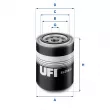 UFI 23.256.00 - Filtre à huile