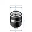 UFI 23.453.00 - Filtre à huile