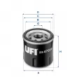 UFI 23.470.00 - Filtre à huile