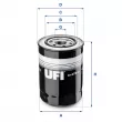 UFI 23.475.00 - Filtre à huile