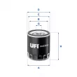UFI 23.632.00 - Filtre à huile