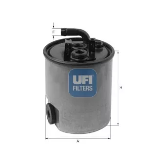 Filtre à carburant UFI OEM 05080477AC