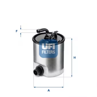 UFI 24.007.00 - Filtre à carburant