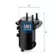 UFI 24.014.00 - Filtre à carburant