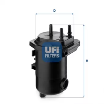 Filtre à carburant UFI OEM 8200458420