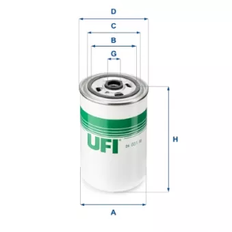 Filtre à carburant UFI OEM 5010505337