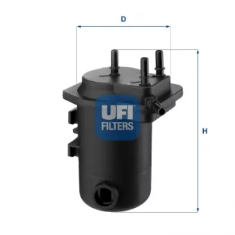 UFI 24.052.00 - Filtre à carburant