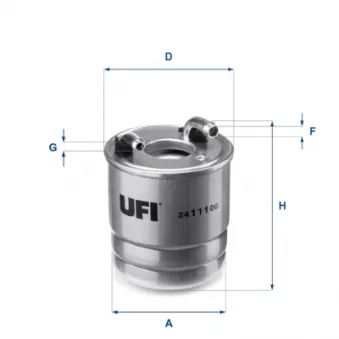 UFI 24.111.00 - Filtre à carburant