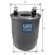 UFI 24.112.00 - Filtre à carburant
