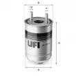 UFI 24.113.00 - Filtre à carburant