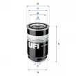 UFI 24.122.00 - Filtre à carburant