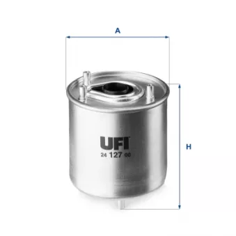 Filtre à carburant UFI OEM bsg 70-130-009