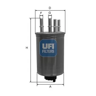 UFI 24.130.00 - Filtre à carburant