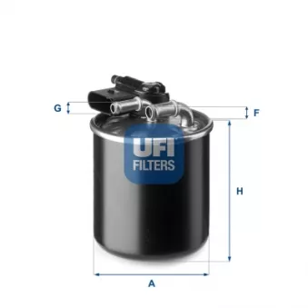 Filtre à carburant UFI 24.148.00