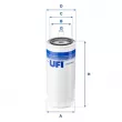 UFI 24.309.00 - Filtre à carburant