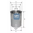UFI 24.327.00 - Filtre à carburant