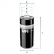 UFI 24.336.00 - Filtre à carburant