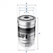 UFI 24.351.00 - Filtre à carburant