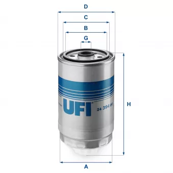 Filtre à carburant UFI OEM ff5135