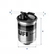 UFI 24.415.00 - Filtre à carburant