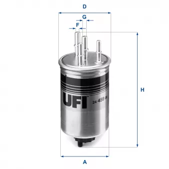 Filtre à carburant UFI OEM V48-0020