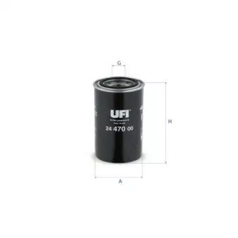 Filtre à carburant UFI OEM 11na71001