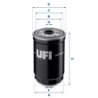 UFI 24.525.00 - Filtre à carburant
