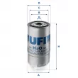 UFI 24.H2O.01 - Filtre à carburant