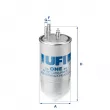 UFI 24.ONE.01 - Filtre à carburant