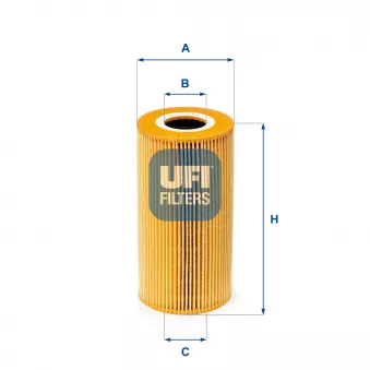 Filtre à huile UFI OEM DP1110.11.0192