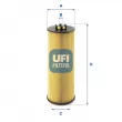 UFI 25.019.00 - Filtre à huile