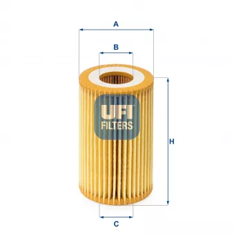 UFI 25.022.00 - Filtre à huile