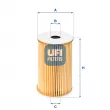 UFI 25.029.00 - Filtre à huile