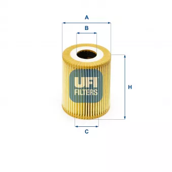 Filtre à huile UFI OEM 5650334