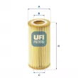 UFI 25.040.00 - Filtre à huile