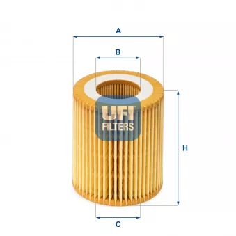 Filtre à huile UFI OEM N1318015
