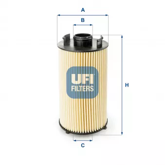 Filtre à huile UFI OEM 504179764