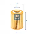 UFI 25.069.00 - Filtre à huile