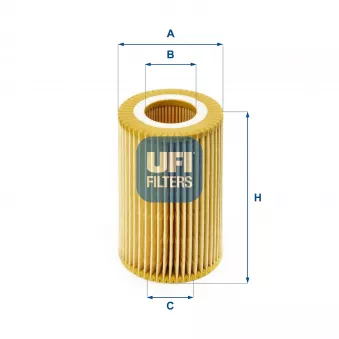 Filtre à huile UFI OEM FL1180