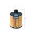 UFI 25.083.00 - Filtre à huile