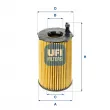 UFI 25.141.00 - Filtre à huile