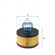 UFI 25.145.00 - Filtre à huile
