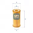 UFI 25.153.00 - Filtre à huile