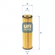 UFI 25.155.00 - Filtre à huile