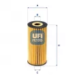 UFI 25.166.00 - Filtre à huile