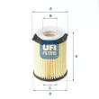 UFI 25.178.00 - Filtre à huile