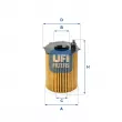 UFI 25.187.00 - Filtre à huile